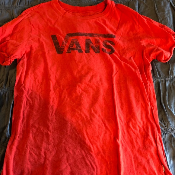 Vans Tops - VANS red tee